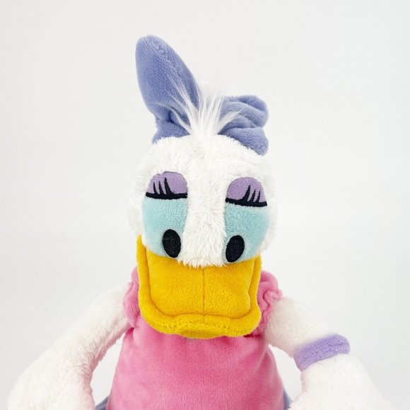 Disney Store Daisy Duck Plush Pink Purple Outfit 14" Mickey Mouse & Friends - Picture 8 of 8